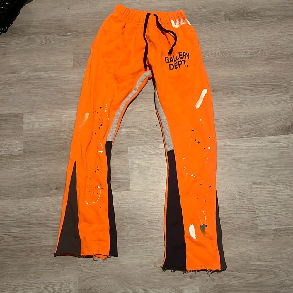 Gallery Dept orange sweats